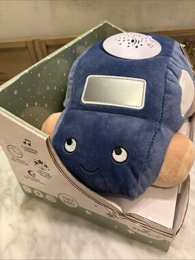 DreamGro Blue Plush Night Light Car for Kids